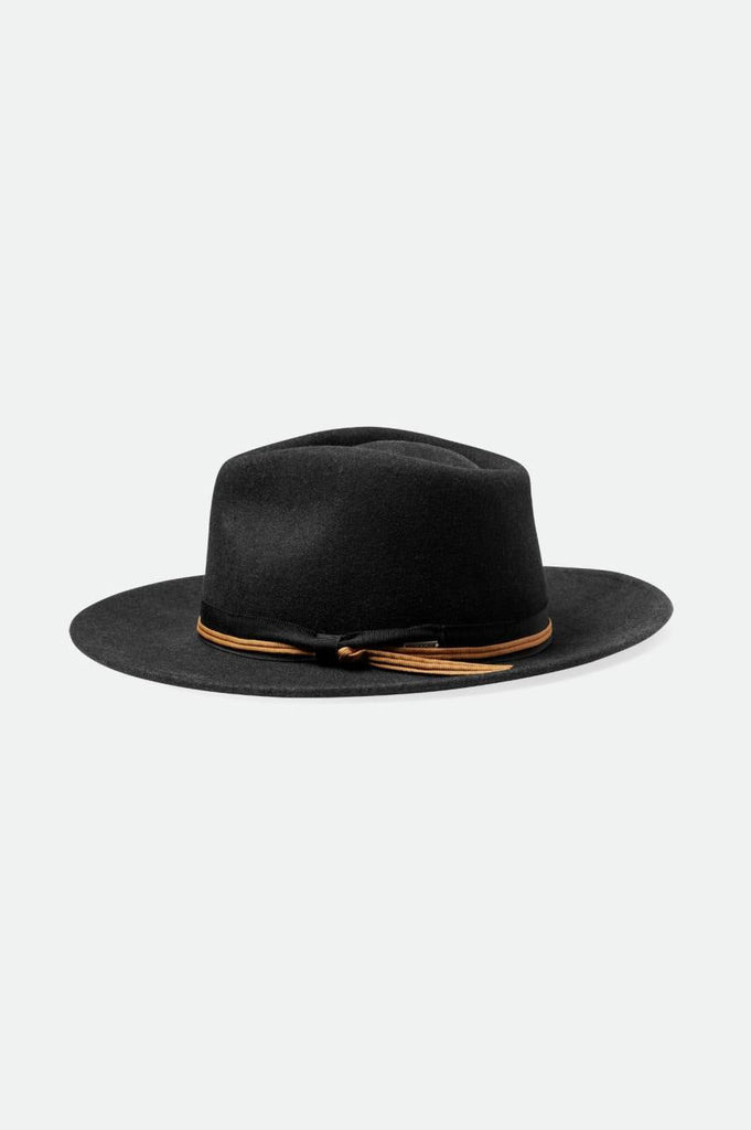 Dayton Convertabrim Rancher Hat - Black Worn Wash.