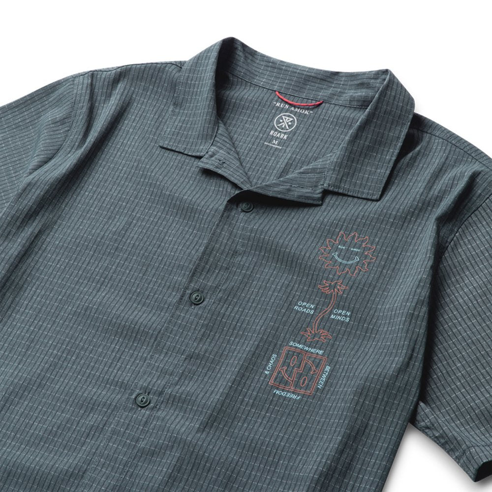 Roark Bles Up Trail SS Woven CPL-CHAPARRAL XL