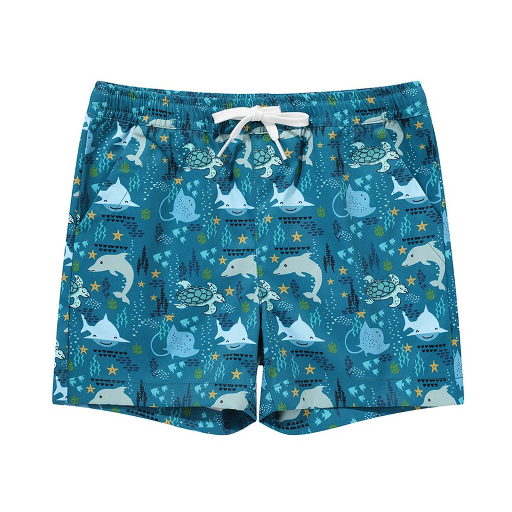 Emerson and Friends Boys Swim Trunks  OceanFriends 3-6M