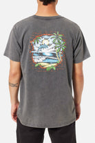Katin Venice Washed SS Tee  Black Sand XL