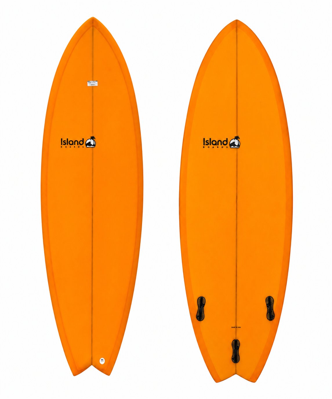 Island Boards Fish Orange 5ft10in