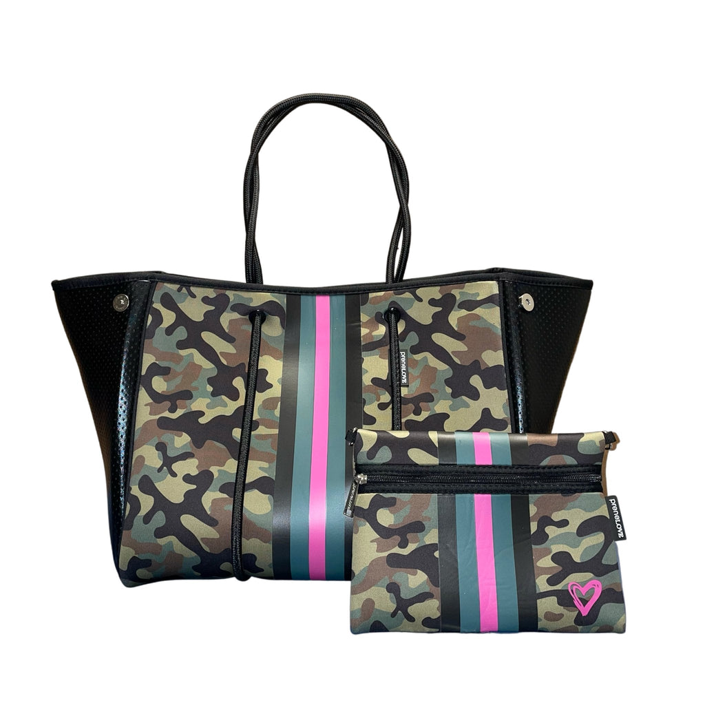 Pink Army Large Tote.