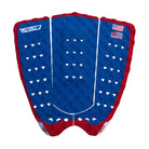 Veia JJF 3 Piece Round Tail Pro Pad USA/Blue/Red
