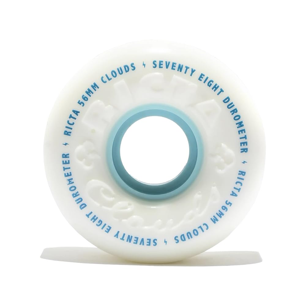Ricta Clouds Skateboard Wheels White 56 78a