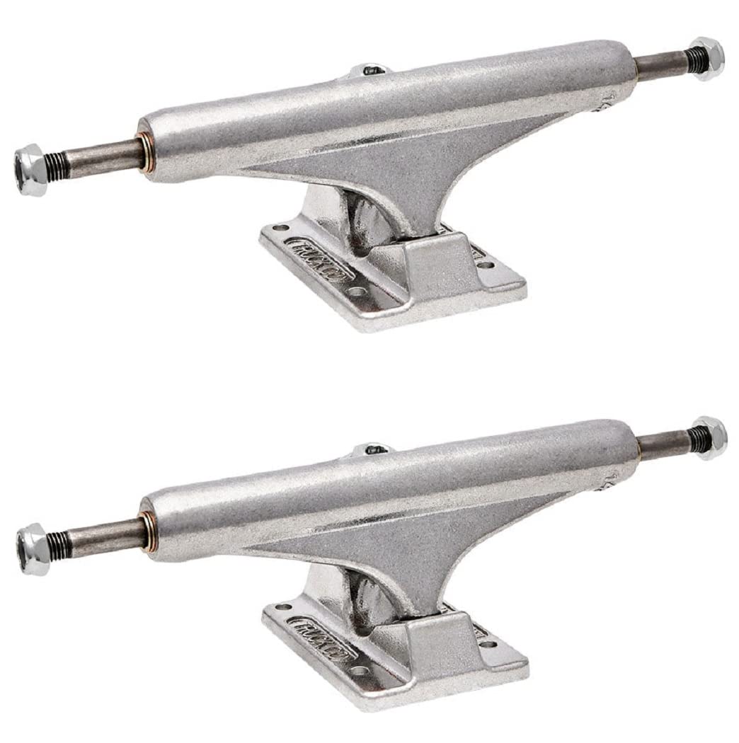 Independent Polished Mid Inverted Kingpin Trucks Silver 129
