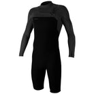 O Neill Hyperfreak 2mm Chest Zip LS Springsuit A00-22-Black-Black MS