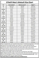 O Neill Hyperfreak 2mm Chest Zip LS Springsuit A00-22-Black-Black MS