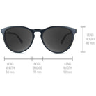 Knockaround Mai Tais Polarized Sunglasses BlackonBlack