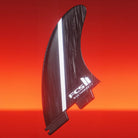 FCS 2 MF Glass Fibre Fusion Tri-Fin Set Smoke-White L