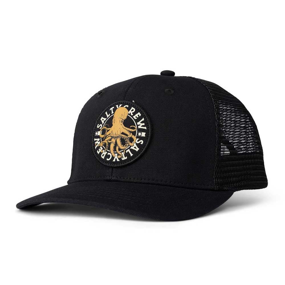 Salty Crew Tentacles Retro Trucker Black OS