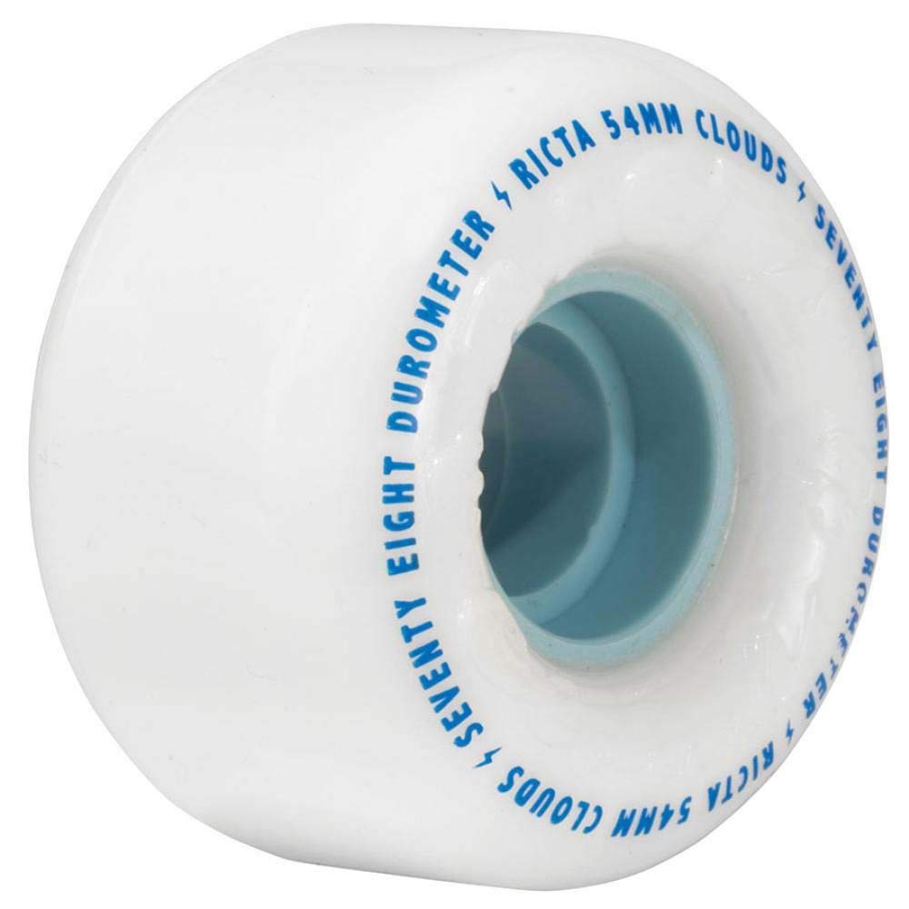 Ricta Clouds Skateboard Wheels White 54 78a