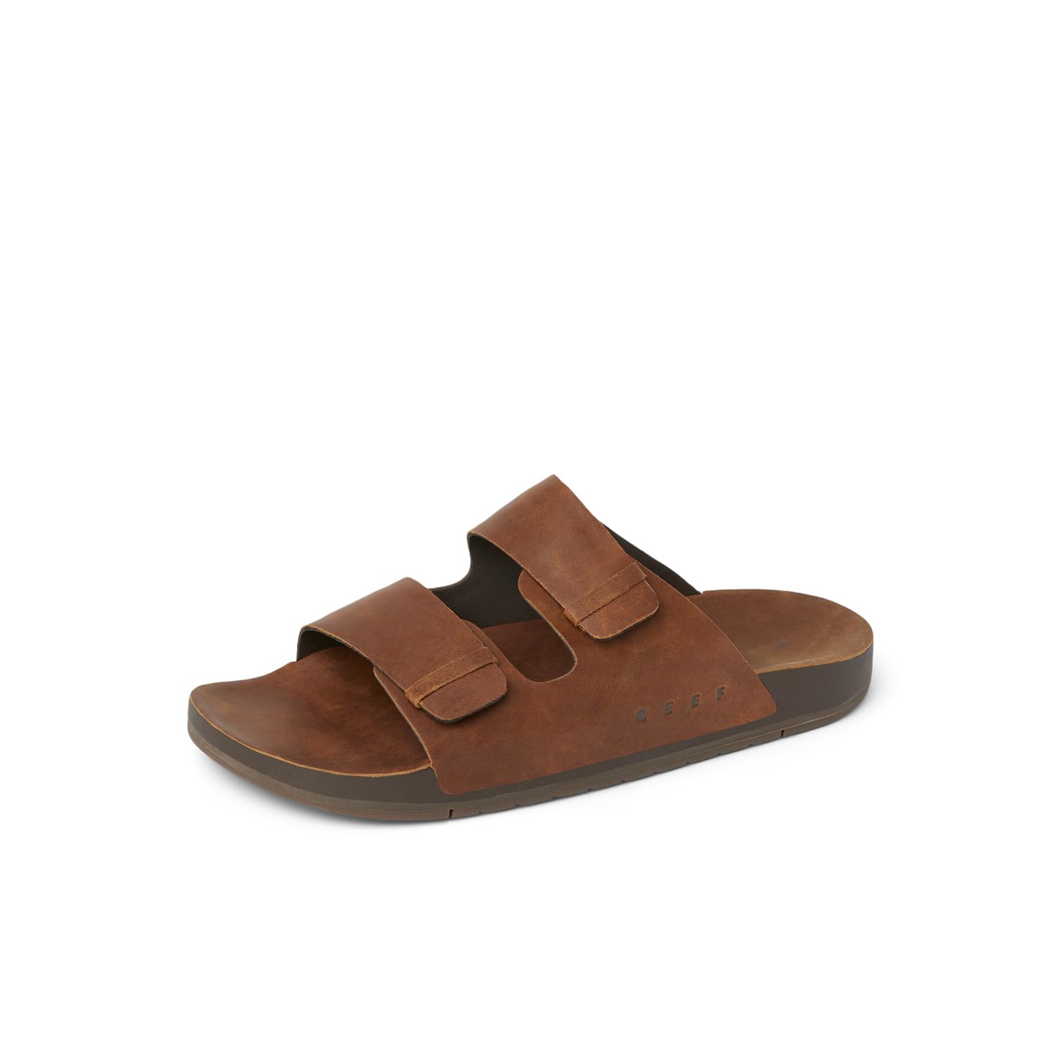 Reef Ojai Two Bar Mens Sandal Dark Brown 8