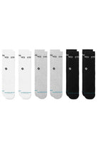 Stance Origin 6 Pack White Socks MUL L