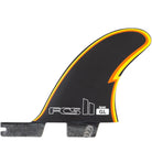 FCS 2 GL PC Tri-Quad Fin Set Black M