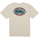 Quiksilver Foil Stamp Pigment-Dyed SS Tee SLR-SILVER BIRCH M
