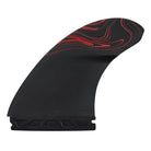 Futures Fins Reverse 3/2 Alpha Twin+1 Twin Fin Set Carbon-Red
