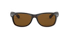 Ray Ban New Wayfarer Polarized Sunglasses Tortise B-15Brown Wayfarer
