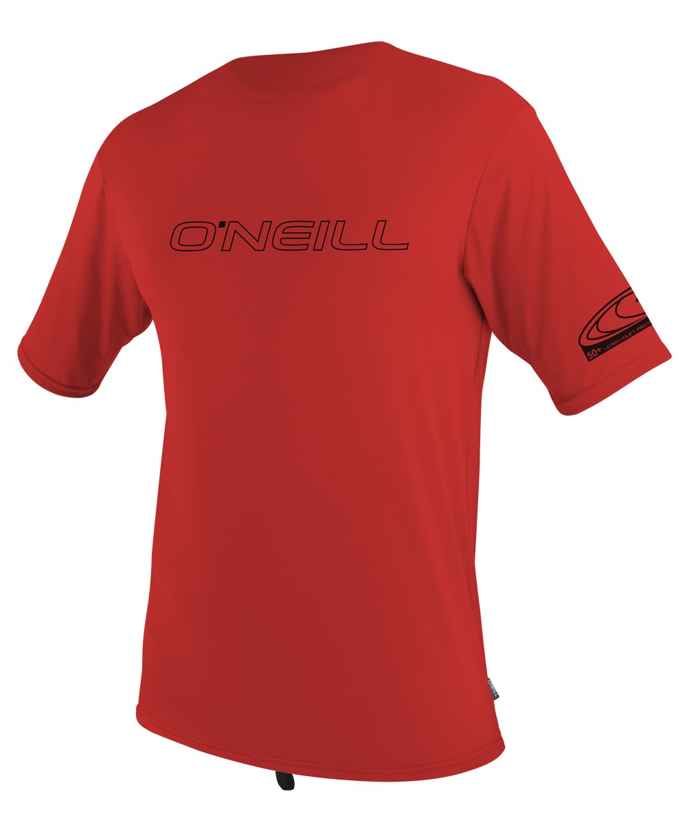 O'Neill Youth Basic Skins 50 SS Sun Shirt Red 6