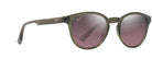 Maui Jim Hiehie Polarized Sunglasses ShinyTransGreen MauiRose