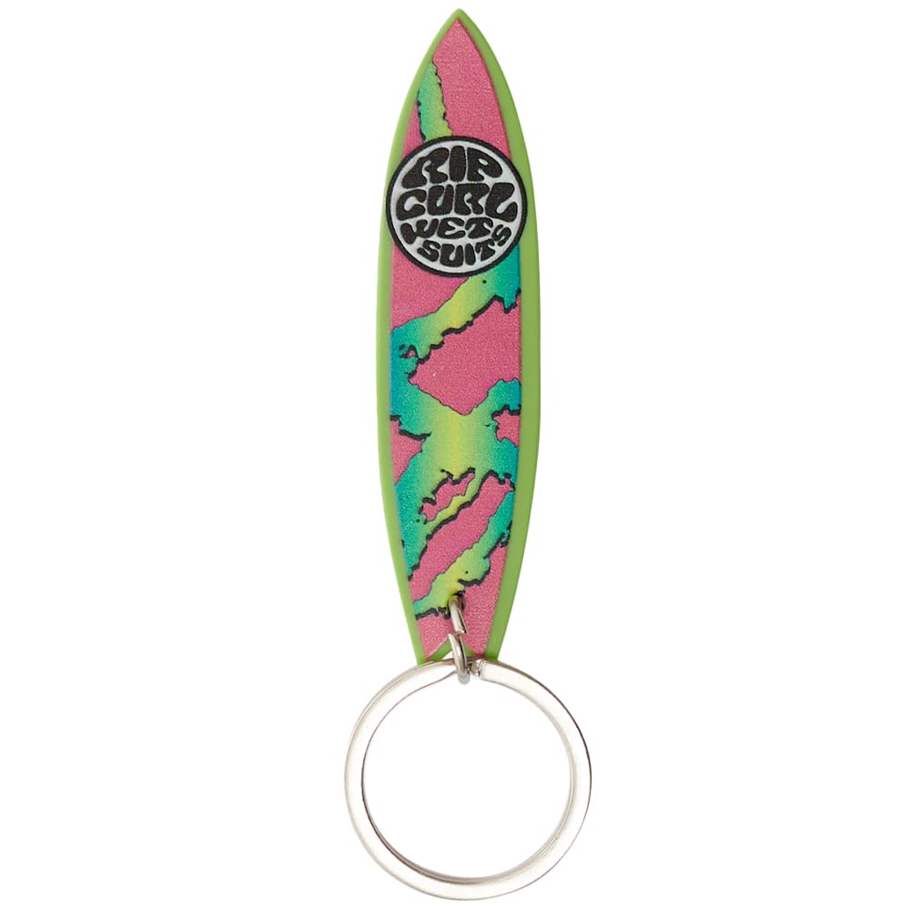 Rip Curl Surfboard Keyring 6353-Green/Pink OS