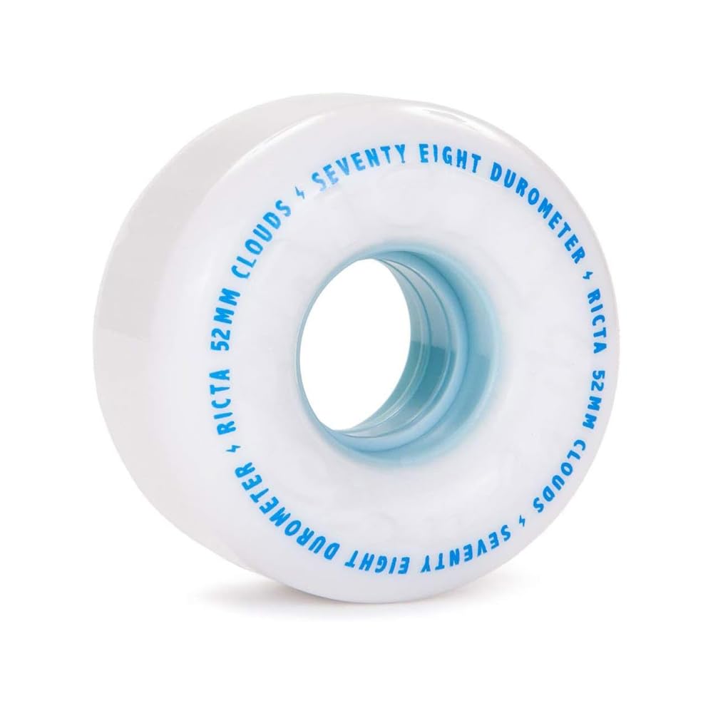 Ricta Clouds Skateboard Wheels White 56 78a