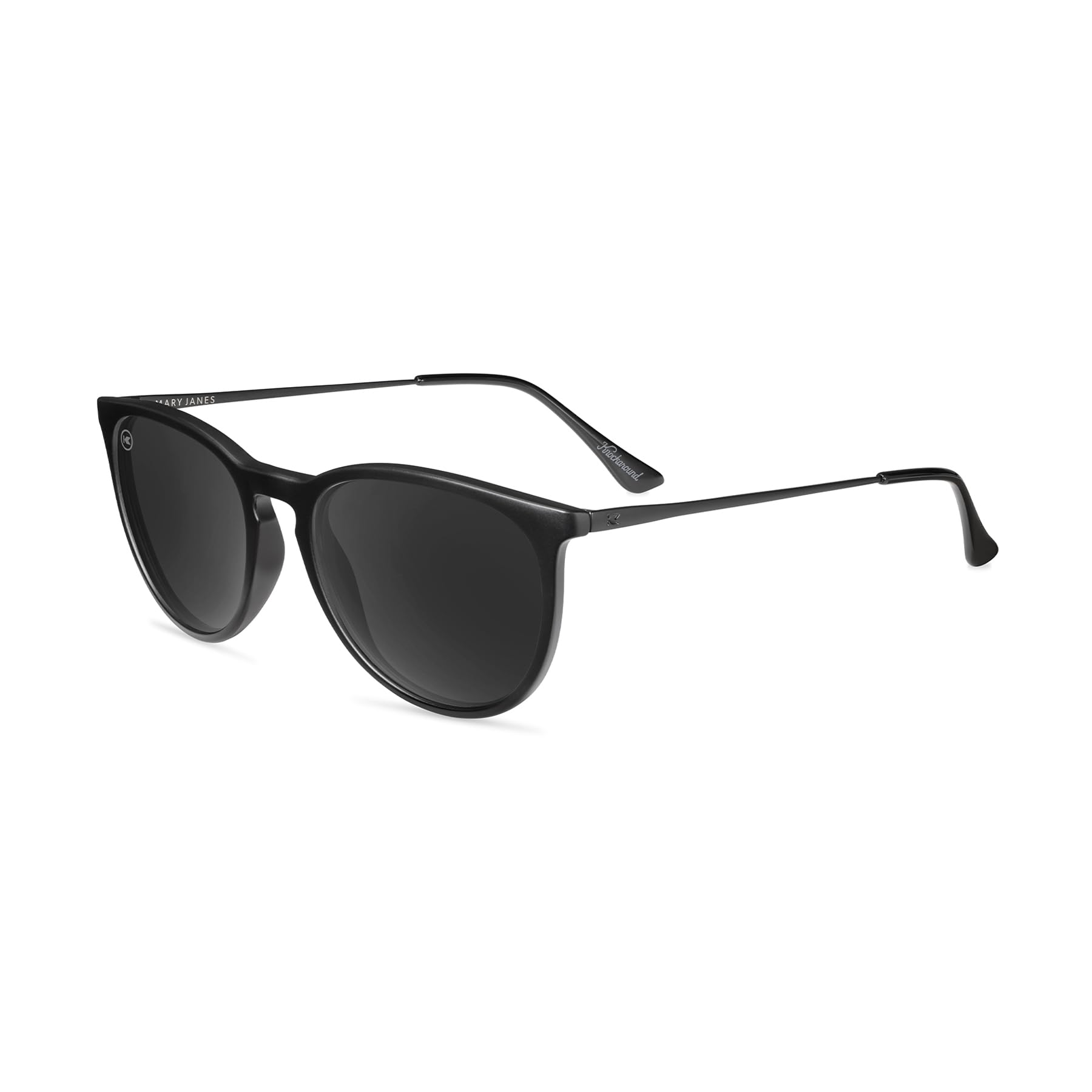 Knockaround MaryJane Polarized Sunglasses BlackonBlack