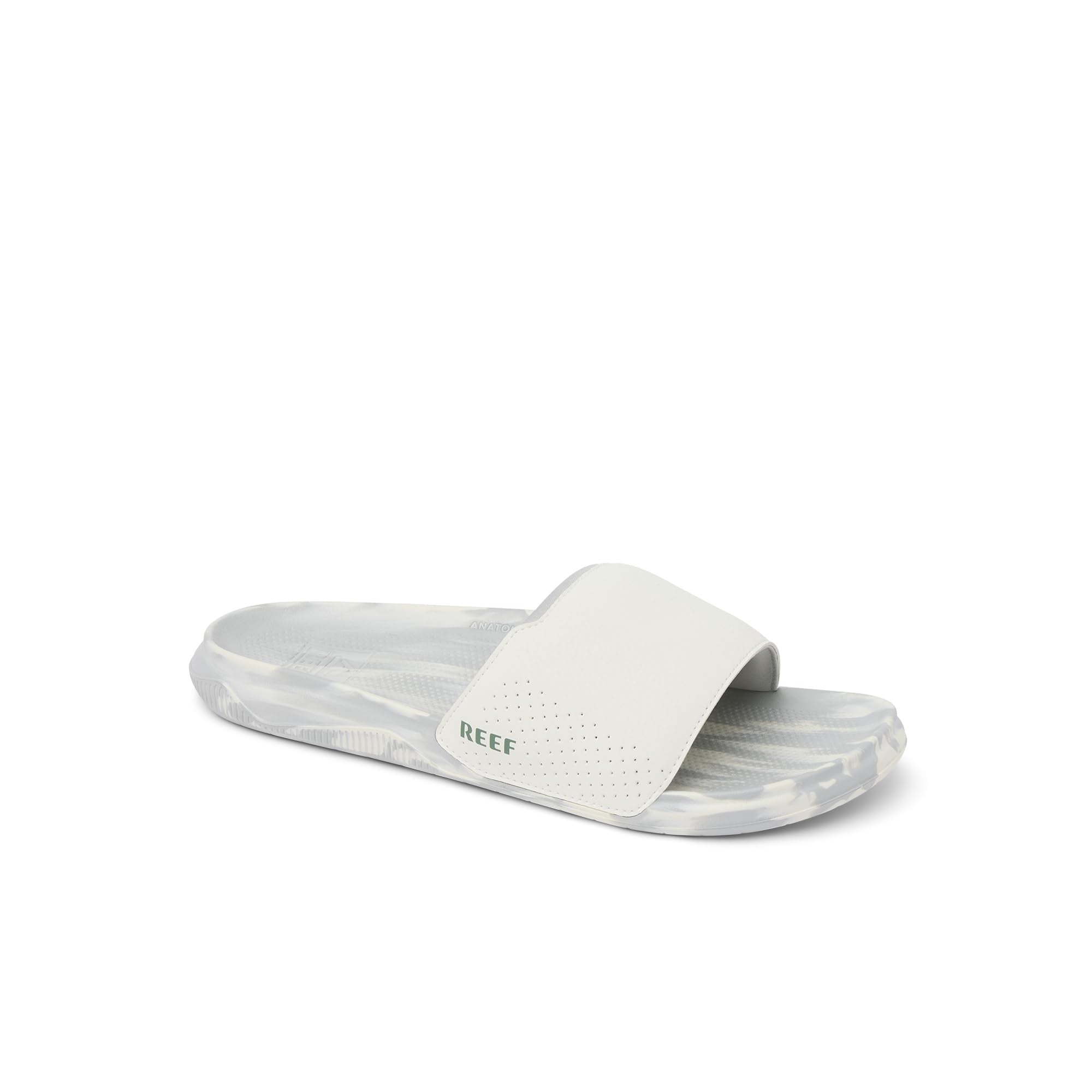 Reef Tailslide Mens Sandal White-Grey-Marble 11