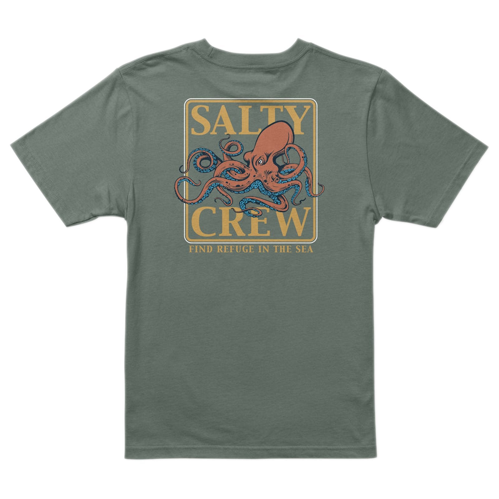 Salty Crew Ink Slinger Boys SS Tee Laurel Wreath M