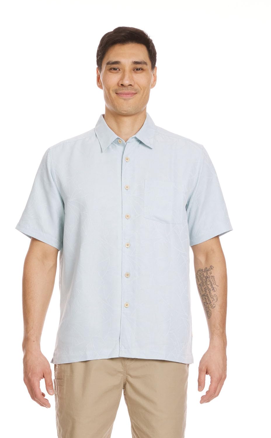 Quiksilver Waterman Island Jungle SS Woven  CLB L