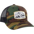 Salty Crew Florida Wahoo Retro trucker Hat Navy/White OS