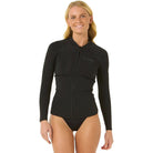 Rip Curl 1.5mm Womens Dawn Patrol Long Sleeve Jacket 0090-Black 10
