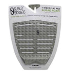 Slater Designs 4 Piece Flat Traction Pad GRY/BLK