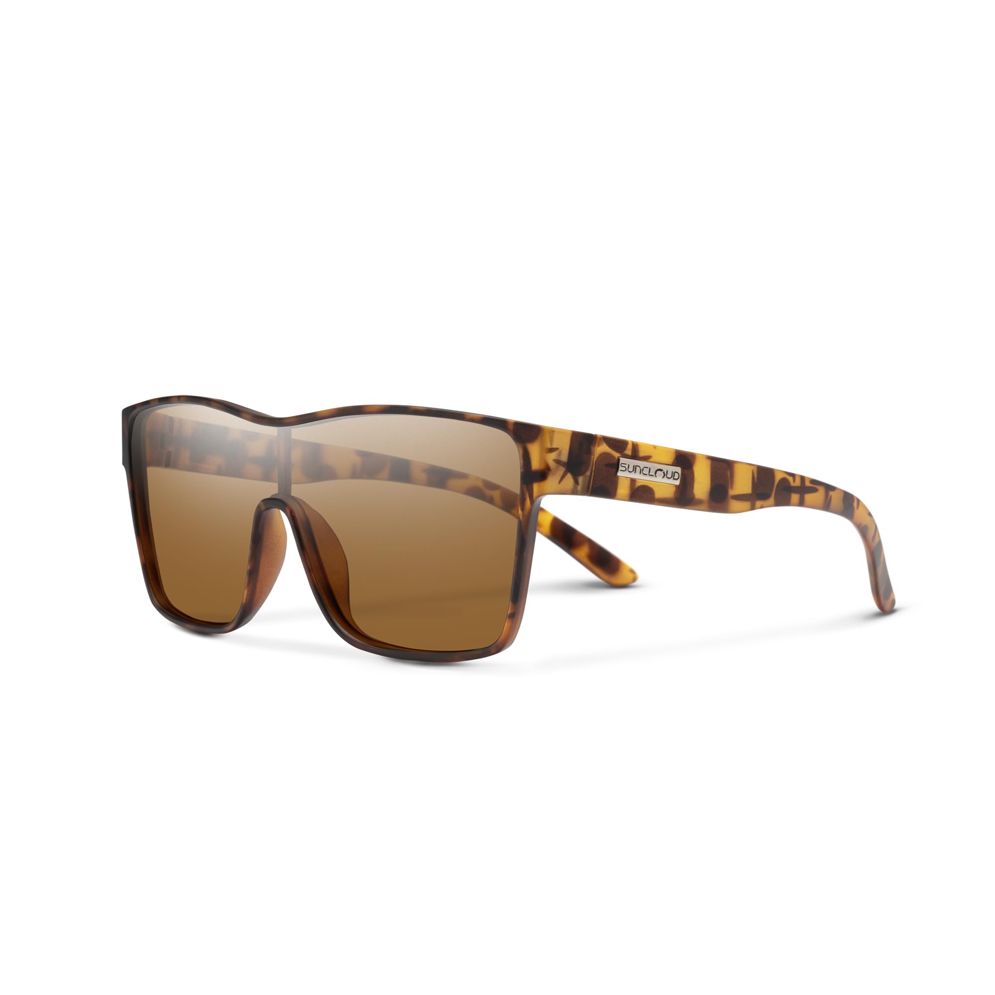 Sun Cloud Biff Polarized Sunglasses MatteTortoise Brown