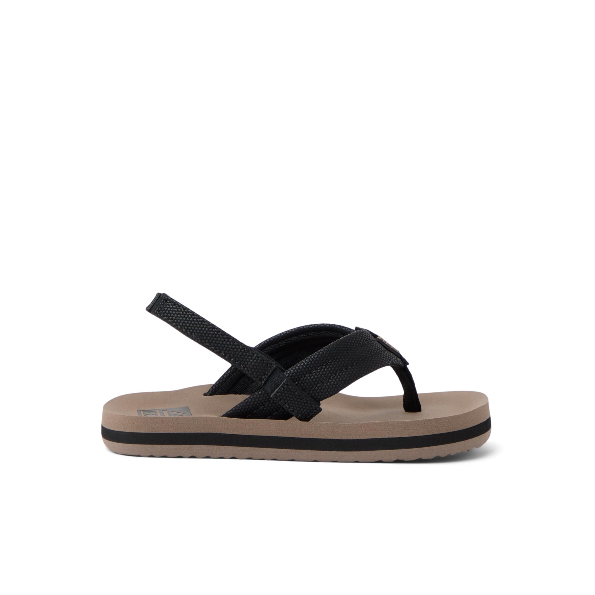 Reef Little Ahi Boys Sandal Black-Tan 12 C