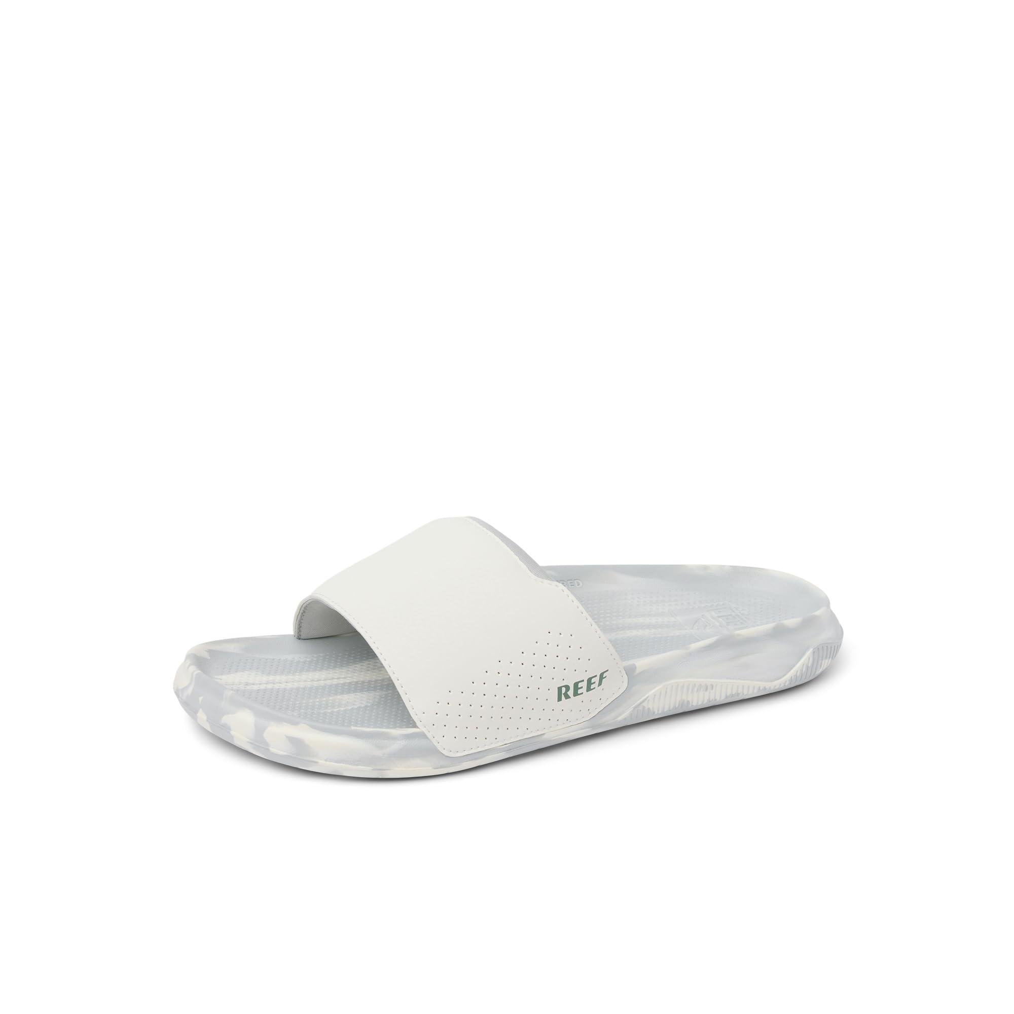 Reef Tailslide Mens Sandal White-Grey-Marble 12
