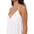 Rhythm Classic Tiered Mini Dress WHT-WHITE 3M