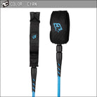 Creatures of Leisure Reliance 2.0 Standard Duty Leash Cyan Twist Black 7ft0in
