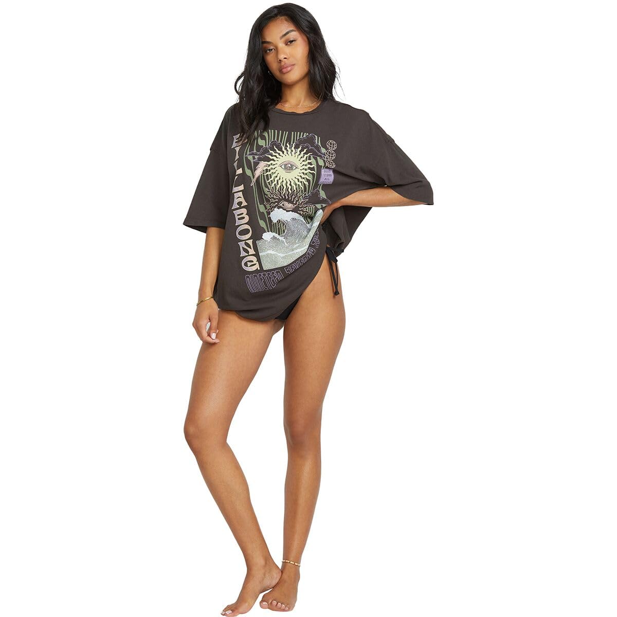 BILLABONG SWELL TRIP SS TEE OFB-OFF WHITE / BROWN S