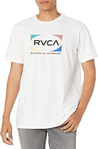 RVCA Quad SS Tee WHT L
