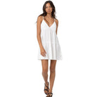 Rhythm Classic Tiered Mini Dress WHT-WHITE 3M