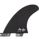 FCS 2 GL PC Tri-Quad Fin Set Black M