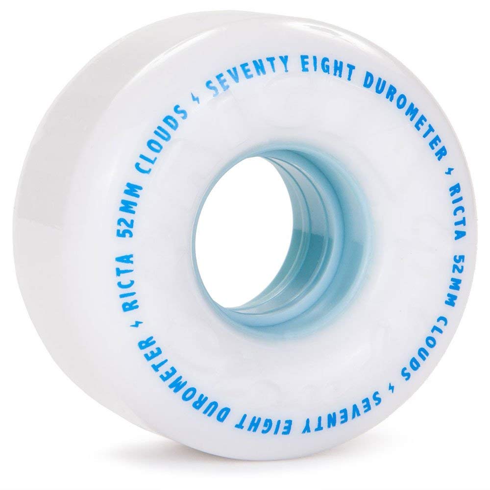 Ricta Clouds Skateboard Wheels White 52 78a