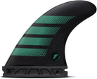 Future Fins F6 Alpha Thruster Fin Set Carbon-Teal M-NEW