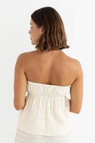 RHYTHM SANDY COVE STRAPLESS TOP NAT-NATURAL 4L
