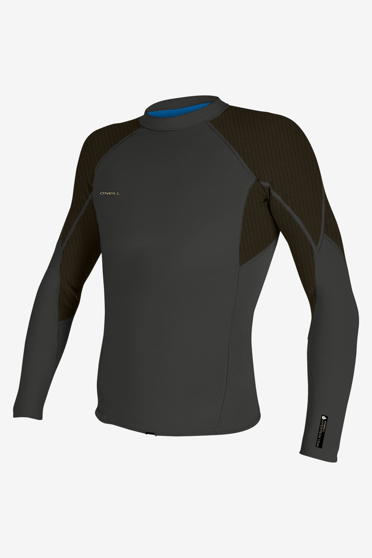 O Neill Hyperfreak 1.5mm LS Wetsuit Jacket IS1-Raven-Army L