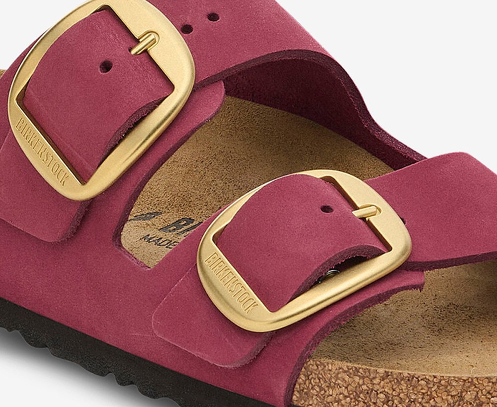 Birkenstock Arizona Womens Sandal Birki-Silky Berry Crush 7