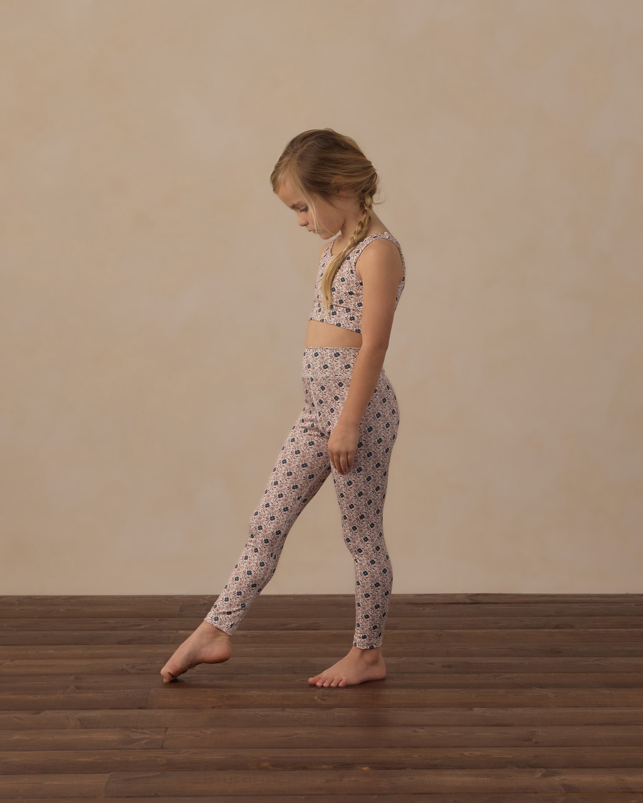 Rylee and Cru Basic Legging Blue Primrose 2-3Y