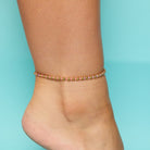 Pura Vida Ball Bead & Stone Stretch Bracelet  SILV