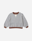 Rylee and Cru Legend Sweatshirt Fleece Midnight Stripe 6-7Y
