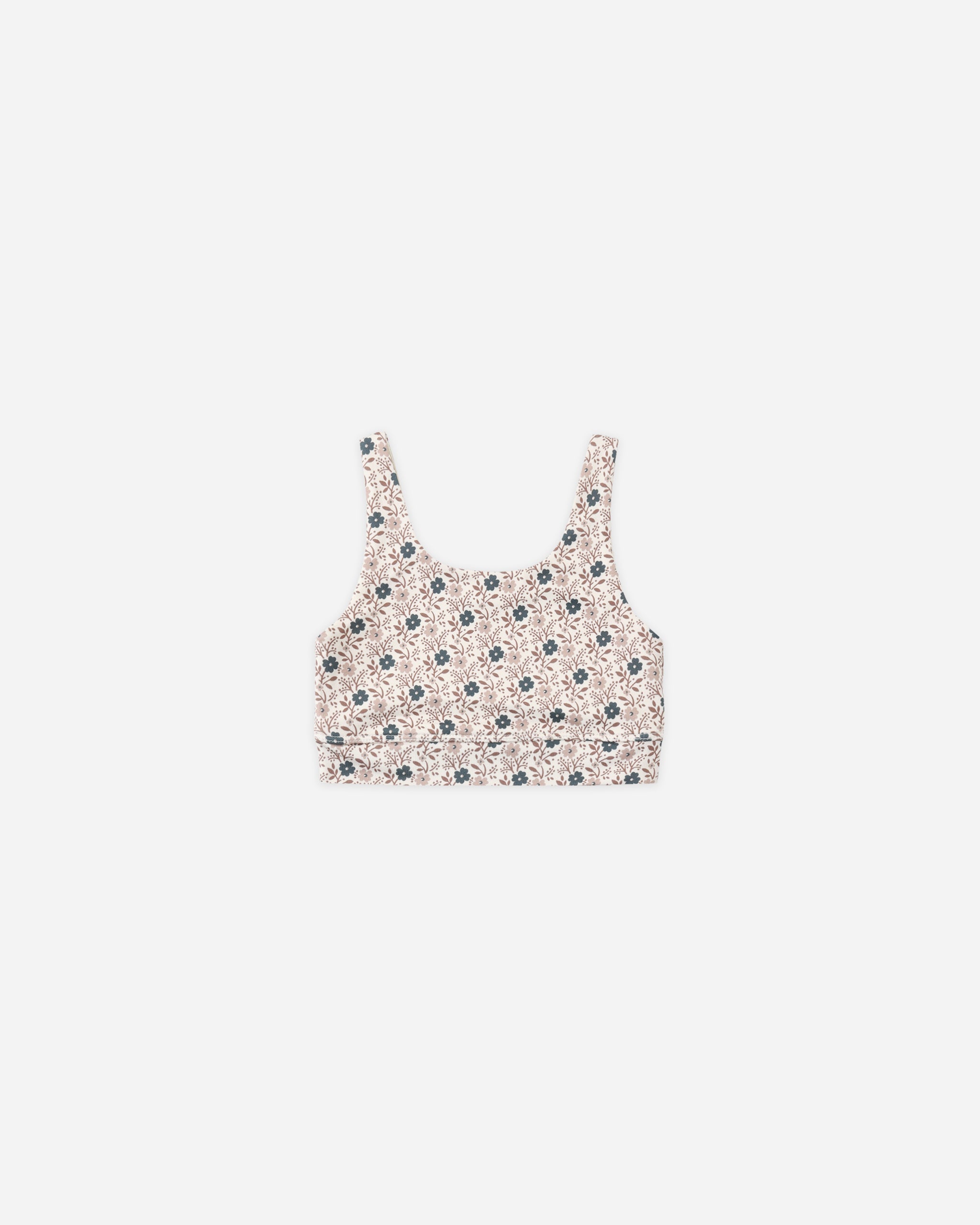 Rylee and Cru Swift Sports Bra Blue Primrose 2-3Y